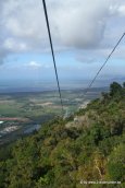 Skyrail vor dem Blick auf Cairns