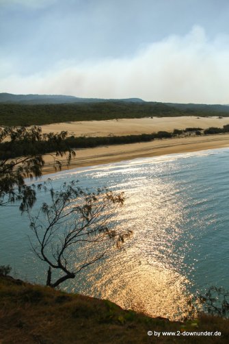 Küste beim Indian Head auf Fraser Island (2)
